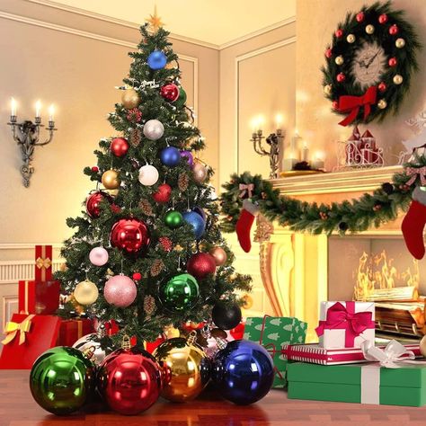 #christmastree
#christmastreedecorations
#christmastreepink
#christmastreethemes
#christmastreemodern
#christmastreewhite
#christmastreegrinch
#christmastreewooden
#christmastreewhite
#christmastree2023
#christmastreedecorideas
#christmastreedecor
#christmastreedecortrendy Giant Christmas Tree Ornaments, Christmas Tree Big Balls, Christmas Tree Big Ornaments, Large Ornaments On Tree, Oversized Christmas Decorations, Outdoor Christmas Ornaments, Large Christmas Ornaments, Decor Christmas Tree, Christmas Ball Ornaments