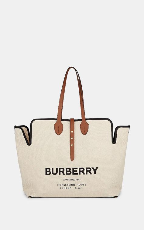 Burberry Canvas Belt Tote Bag Travel Fashion Style, Best Travel Tote, Tote Bag Outfit, Burberry Tote, Timeless Bags, Best Tote Bags, Red Tote Bag, Canvas Belt, Free Tote