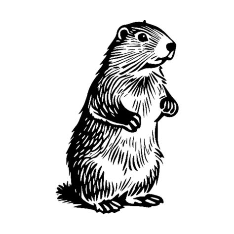 Gopher Tattoo, Gopher Illustration, Groundhog Tattoo, Gopher Drawing, Groundhog Illustration, Badger Illustration, Camp Essentials, Inktober 2024, Purple Chocolate