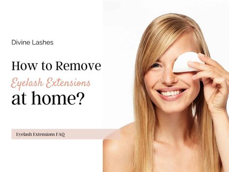 Eyelash Extension Removal At Home, Removing Eyelash Extensions At Home, Removing Lash Extensions At Home, How To Remove Eyelash Extensions At Home, Lash Extensions Diy, Remove Eyelash Extensions, Remove Lash Extensions, Eyelash Extensions At Home, Lash Removal