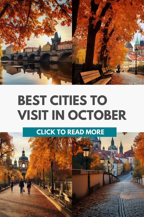 🌟 Ready to rock October? Say 'yes' to autumn adventures in style! 🍂✨ Discover the coolest cities to visit this season, where fall foliage meets cultural charm! 🍁🏙️ From pumpkin-spiced lattes to haunted city streets, it's a vibe you can't miss! 👻☕ Get the inside scoop on October's must-see destinations, whereto go in October! 🧥🗺️ Don't leaf (pun intended) without checking this out! Pin now and plan your fall getaway! 📌🍂 #TravelGoals #AutumnAdventures October getaway ideas October Travel Destinations, October Travel, Autumn Adventures, Enjoy Your Holiday, Cities To Visit, Fall Getaways, Granville Island, To Autumn, Top Travel Destinations