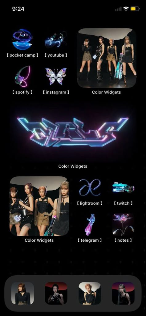 Aespa Widget Ideas, Aespa Futuristic Aesthetic, Aespa Inspired Wallpaper, Aespa Homescreen Layout, Aesthetic Homescreen Layout Kpop, Aespa Lockscreen Aesthetic, Aespa Phone Layout, Aespacore Wallpaper, Kpop Home Screen Ideas