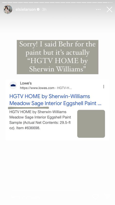 Meadow Sage Sherwin Williams, Sage Sherwin Williams, Meadow Sage, Eggshell Paint, Paint Samples, Sherwin Williams, Paint