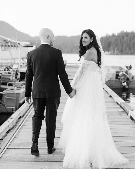 The Shore Pier (@theshorepiertofino) • Instagram photos and videos Pier Wedding Photos, Coast Architecture, Pier Wedding, Tofino Bc, Instagram Wedding, Wedding Photo Inspiration, Wedding Poses, Inspiration Board, Event Venues