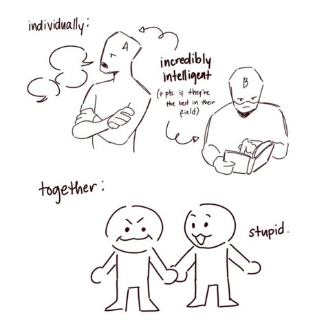 Dynamic Ships Meme, Character Dynamics Duo, Family Dynamics Drawing, Ship Dynamics Drawing, Art Base 4 People, Sibling Dynamics Art, Character Interaction Poses, Oc Dynamics, Poses Chibi