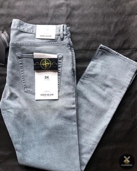 X Clothing on Instagram: “Stone island SK jeans . waist 36 34 length . £135,- delivered with tracking. Paypal or bank.👇🏼👇🏼 . 🔥www.xclothing.nl🔥 .  #si #stoneisland…” Stone Island Jeans, Stone Island Clothing, Island Outfit, Stone Island, Grey Jean, Men's Jeans, Levi Jeans, Mens Jeans, Stone