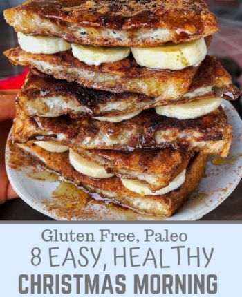 Sharing 8 easy, healthy, paleo, gluten free Christmas breakfasts! Simple and healthy recipes to make your Christmas morning easier! Paleo Christmas Breakfast Recipes, Paleo Christmas Breakfast, Healthy Christmas Morning Breakfast, Gluten Free Christmas Breakfast, Christmas Breakfasts, Pecan Crusted Salmon, Paleo Christmas, Dairy Free Breakfast Recipes, Christmas Breakfast Recipe