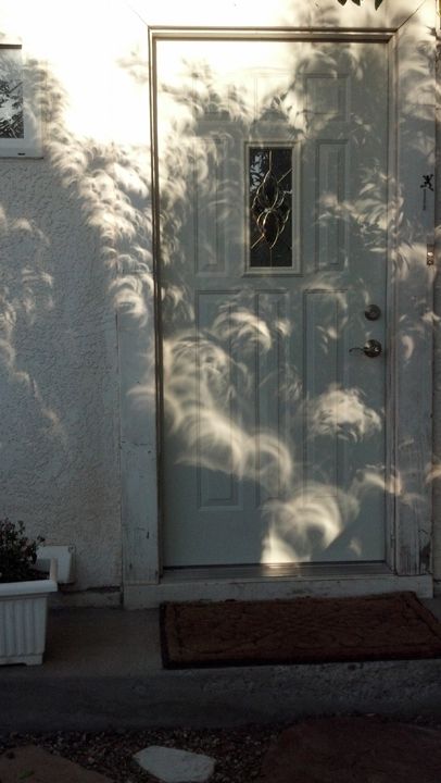 Solar Eclipse: Whimsical shadows playing against the house! - Wanda Kubat-Nerdin Solar Eclipse Photo, Shadows Photography, Eclipse Photos, Ap Drawing, Shadow Photography, Shadow Play, Earth From Space, Cute Photography, Shadow Work