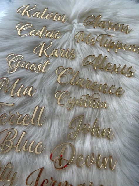 Acrylic Table Names, Name Tags On Table, Wedding Name Plate, Acrylic Name Tags Wedding, Name Tags Wedding Table, Acrylic Name Place Cards, Table Name Tags, Acrylic Name Tags, Place Names Wedding