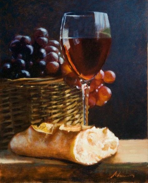 Wine And Bread Drawing, Communion Wine, Kitchen Paintings, In Remembrance Of Me, Wine Painting, Wine Store, Wine Cheese, Eucharist, Get Educated