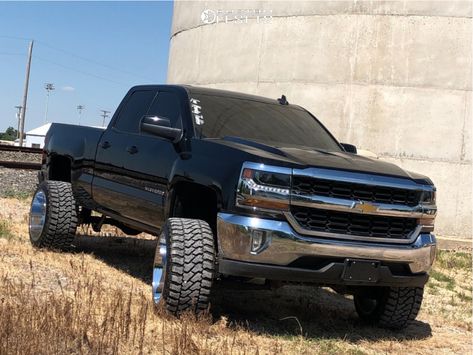 1 2018 Silverado 1500 Chevrolet Rough Country Suspension Lift 7in Cali Offroad Americana Chrome 2015 High Country Chevrolet Silverado, 2500 Hd Silverado, Chevy Trucks Accessories, Black Chevy Silverado Lifted, Chevrolet Silverado 2014, Silverado 2500 Hd Lifted, 2018 Chevy Silverado 1500, Custom Lifted Trucks, Chevy 4x4