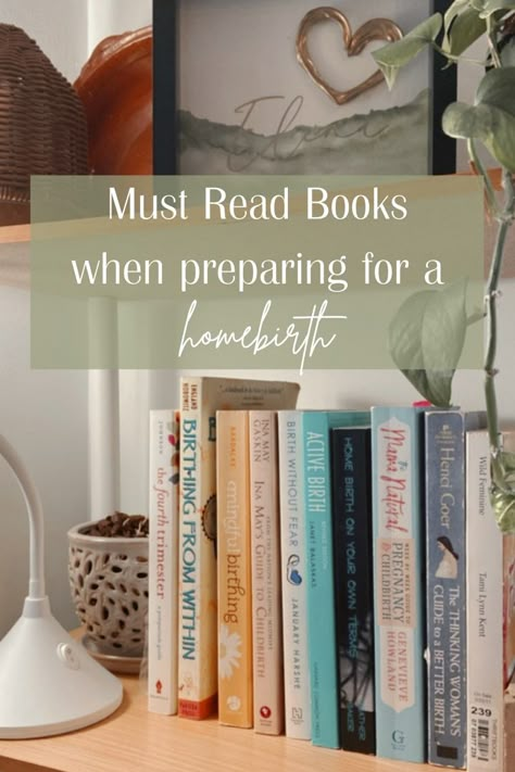 If you’re planning a homebirth add these books to your must read list! Doula Books, Holistic Midwifery, Midwifery Books, Birth Advice, Birth Prep, Healthy Baby Girl, Must Read Books, Planning Pregnancy, Postpartum Health