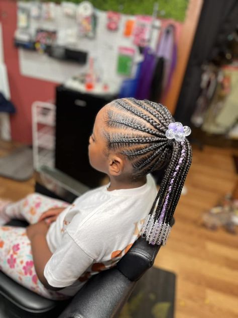 Princesses and ponytails 💕🫶🏽 #byangieb Braids by AngieB Braided Ponytail Kids, Braided Ponytail Hairstyles Black Kids, Kids Braided Ponytail, Kiddie Braids, Girls Braided Hairstyles Kids, Toddler Braids, Princess Crowns, Braided Pony, Two Ponytails