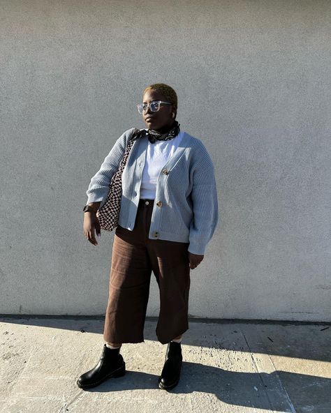 Plus Size Masc, Plus Size Androgynous Fashion, Plus Size Tomboy Fashion, Hm Boots, Today Was A Good Day, Nyc Photoshoot, Work Fits, Mom Ideas, Queer Fashion