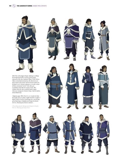 Avatar The Last Airbender Concept Art Character Design, Water Tribe Character Design, Atla Concept Art, Avatar The Last Airbender Character Art, Avatar The Last Airbender Concept Art, Atla Clothes Design, Avatar The Last Airbender Clothes Design, Northern Water Tribe Clothes, Atla Waterbender Oc