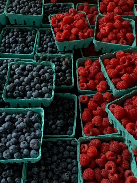 #berries #blueberry #raspberry #farmersmarket #blueberries #raspberries #farmermarketaesthetic #saturdaymorning #saturdaymarket Blueberries Aesthetic, Berries Aesthetic, Ali Core, Blueberries And Raspberries, Blueberries, Farmers Market, Painting Inspiration, Summer Vibes, Raspberry