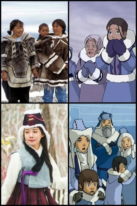 Northern Water Tribe, Inuit Clothing, Winter Headwear, Water Tribe, Throne Room, Team Avatar, Fire Nation, Traditional Korean, Legend Of Korra