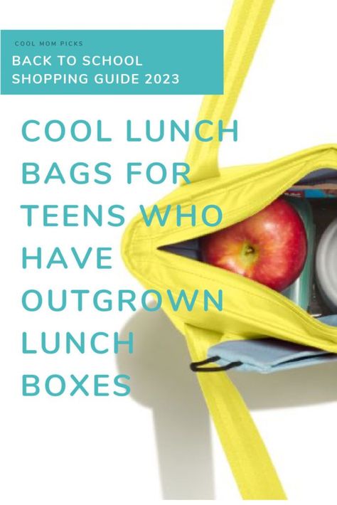 Cool lunch bags for teens and big kids who have outgrown the lunch boxes Teen Lunch Box Ideas, Lunch Boxes For Teens, Teen Boxing, Bags And Totes, Lunch Kit, Insulated Lunch Tote, Cool Lunch Boxes, Best Lunch Bags, Parenting Teenagers