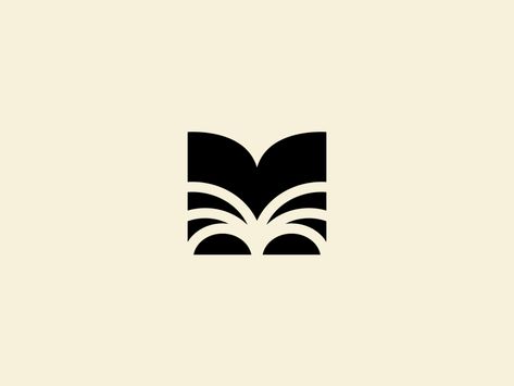 M + Book by Aditya | Logo Designer | Dribbble | Dribbble Library Logo Ideas, Book Illustration Tattoo, Book Logo Design Icons, Book Logo Ideas, Literature Logo, Bookshop Logo, Book Logo Design Ideas, Poetry Logo, Library Logo Design