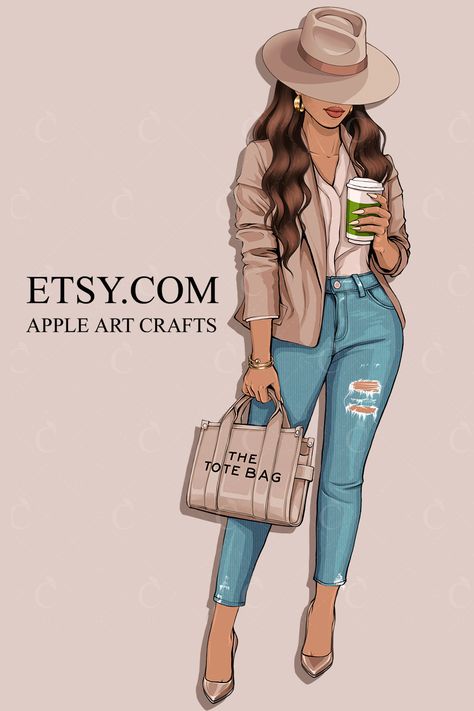 Neck Outfit, Girl Patches, Turtleneck Outfit, Quick Crafts, Art Comic, Feminine Art, Afro Girl, Girl Clipart, Business Idea