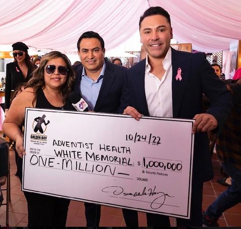 Million Dollar Check, 1 Million Dollars, East Los Angeles, Neonatal Intensive Care Unit, One Million Dollars, Golden Boy, Memorial Hospital, Losing A Loved One, Event Hosting