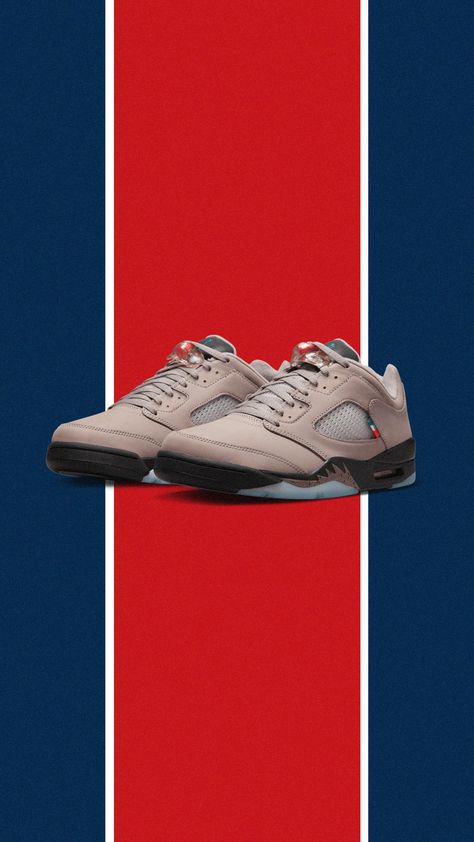 The Air Jordan 5 Low X PSG releases this Saturday, 9/3. Click the link in our bio to enter the draw.⁠ Enter Now: https://feature.com/products/air-jordan-5-retro-low-x-psg-pumice-game-royal-black Jordan 5 Low Psg, Air Jordan 5, Jordan 5, Jordan Retro, Air Jordans, Black