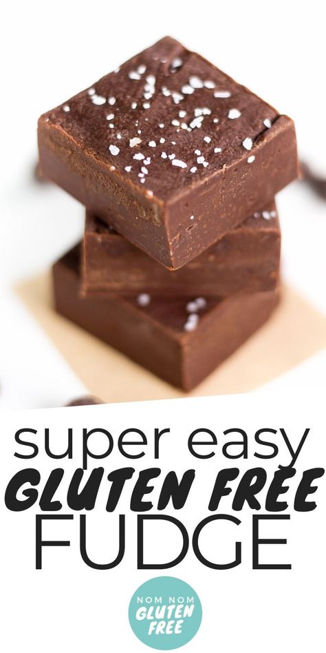 Foolproof Fudge, Gluten Free Christmas Treats, Dairy Free Fudge, Candy Homemade, Gluten Free Fudge, Gluten Free Chocolate Recipes, Easy Chocolate Fudge, Walnut Fudge, Fudge Flavors