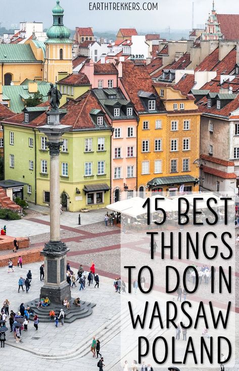 Things To Do In Warsaw Poland, Warsaw Things To Do, Things To Do In Poland, Things To Do In Warsaw, Poland Itinerary, Travel Poland, Poland Warsaw, Visit Poland, Holiday Travel Destinations