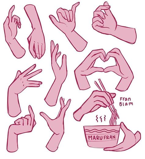 Hand References, Tips For Artists, Hand Drawing Reference, Hand Reference, Drawing Expressions, Hand Sketch, Figure Drawing Reference, Body Drawing, Hand Art Drawing