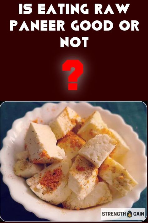 Raw paneer sprinkeld with salt and pepper, placed in a white bowl Make Paneer At Home, Indian Cheese, Paneer Cheese, Best Time To Eat, Paneer Recipes, Best Protein, Eating Raw, Protein Sources, Do Not Eat