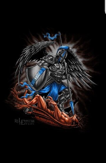 St. Michael Angel Warrior Tattoo, Police Tattoo, Archangel Michael Tattoo, St Michael Tattoo, Shield Tattoo, Archangel Tattoo, Spartan Tattoo, Knight Tattoo, Warrior Tattoos