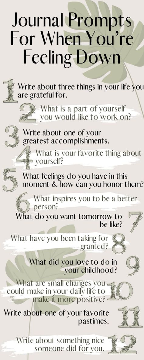 Journal When Feeling Down, Journaling When Feeling Down, Journal Prompts For When You Feel Lost, Journal Prompts To Stop Overthinking, Journal Prompts For Emotional Awareness, Journal Prompts To Understand Your Emotions, Discovery Quotes, Dress Smart, Creative Prompts