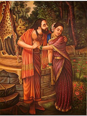 Themes To Draw, Ravi Varma, Raja Ravi Varma, Heritage Art, Buddhist Philosophy, Indian Art Gallery, Ancient India, Indian Heritage, Beautiful Nature Wallpaper