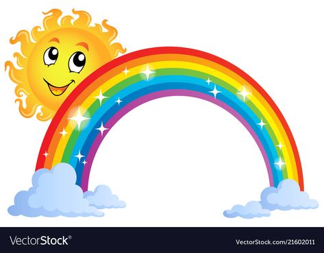 Rainbow Cartoon Images, Rainbow Clipart Free, Bday Background, Rainbow Images, Rainbow Cartoon, Rainbow Pictures, Happy Birthday Printable, Rainbow Clipart, Rainbow Photo