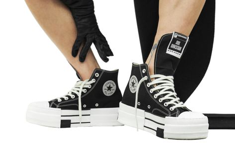 Meet the New DBL DRKSTAR Chuck 70 - Converse Australia Rick Owens X Converse, Chuck 70 Converse, Converse New, Jack Purcell, Rick Owens Drkshdw, Chuck 70, Latest Sneakers, Platform Sneakers, Seasonal Fashion