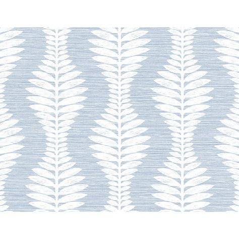 Bayou Breeze Lillian August Terracotta Carina Leaf Ogee Embossed Vinyl Unpasted Wallpaper | Perigold Hallway Update, Lillian August, Wallpaper Book, Embossed Wallpaper, Wallpaper Love, Wallpaper Fabric, Coastal Blue, Beach Bathrooms, Pattern Matching