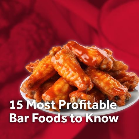 Although a bar’s focus is selling profitable drinks, offering food items that are both delicious and lucrative is important, too. This list of the 15 most profitable bar foods to serve at a small bar will help you choose money-making items that your customers will love. #PartsTownTips #BarFood #RestaurantBar Bar Food Ideas Restaurant, Small Bar, Luxury Restaurant, Sports Bar, Bar Set, Money Making, A Bar, Bars Recipes, Food Items