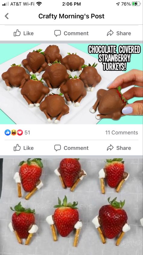 Chocolate Covered Strawberry Turkeys, Strawberry Turkeys, Cute Thanksgiving Desserts, Thanksgiving Desserts Kids, Thanksgiving Baking, Thanksgiving Sweet Treats, Fun Thanksgiving Desserts, Thanksgiving Snacks, Thanksgiving Desserts Easy