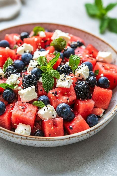 Blueberry Feta Salad, Blueberry Feta, Feta Salad, Christmas Recipes, Blueberries, Feta Cheese, 1 Cup, Christmas Food, Feta