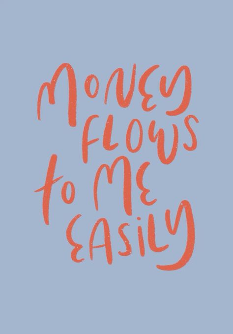 money flows to me easily affirmations Money Flows To Me Easily, I Am Good Enough, Money Flows To Me, Power Of Money, I Am Good, Relationship With Money, Start Manifesting, Wealth And Abundance, Law Of Attraction Money