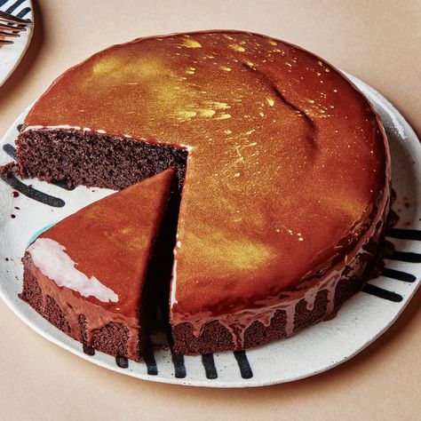 Beet Chocolate Cake Recipe | Bon Appétit Beet Cake, Gluten Free Chocolate Cake, Flourless Chocolate Cakes, Flourless Chocolate, Round Cake Pans, Gluten Free Chocolate, Chocolate Cake Recipe, Gluten Free Desserts, Free Desserts