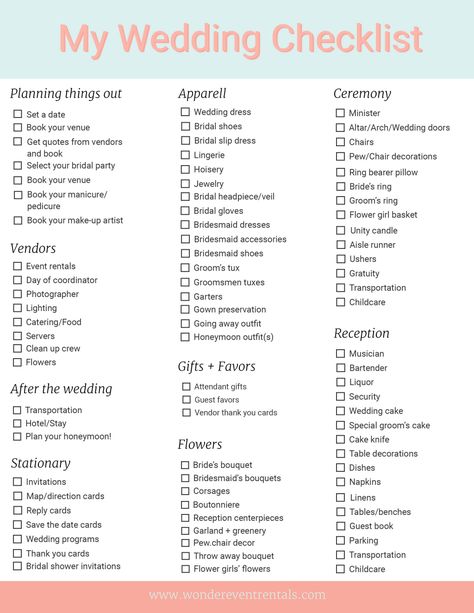 Wonder Wedding Checklist Photo (1).pdf Telugu Wedding Checklist, Wedding Checklist Pdf, Wedding Prep Checklist, Wedding Venue Checklist, Wedding Guest Checklist, Small Wedding Planner, Wedding Planner Checklist Printable, Printable Wedding Checklist, Wedding Reception Checklist