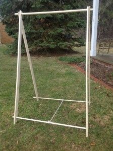 Wooden Clothes Rack, Wood Clothing, Camping Clothes, Portable Clothes Rack, Diy Clothes Rack, Wooden Closet, Clothing Racks, Retro Camping, Portable Closet