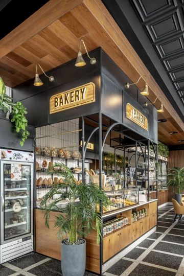 Juice Bar Interior, Snack Stand, Modern Restaurant Design, Brunch Bar, Bakery Design Interior, Grocery Store Design, Bar Interior Design, Counter Design, Bakery Design