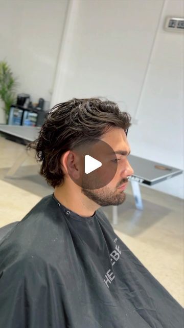 Man Haircut Mullet, Haircuts For Men With Long Hair, Men’s Faded Mullet, Modern Mullet Mens Short, Mullet Hairstyle Mens Modern, Modern Mullet Hairstyle, Mullet Taper, Modern Men’s Mullet, Haircut Men Straight Hair