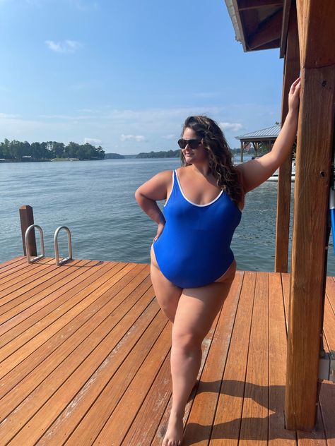 Walmart has stepped their game up! I ordered this bathing suit in a size XXL and am typically a size 18/20. Whole Piece Bathing Suits, Fourth Of July, Bathing Suit, Sports Women, Plus Size Fashion, Plus Size Outfits, Bathing Suits, Outfit Ideas, Bathing Beauties