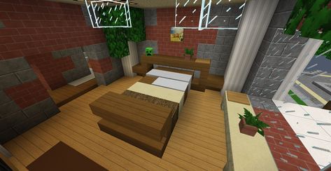 Minecraft Furniture - Bedroom Boys Minecraft Bedroom, Minecraft Bedroom Ideas, Furniture Minecraft, Bedroom Minecraft, Minecraft Room Decor, Minecraft Houses For Girls, Minecraft Bedroom Decor, Houses Decor, Best Bedroom Designs