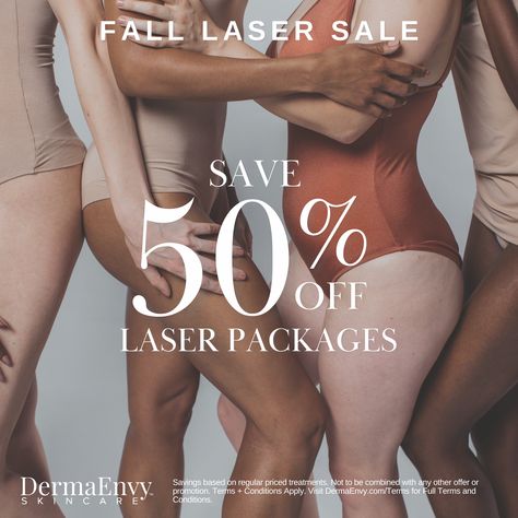 Start your laser hair removal journey this Fall with us here at DermaEnvy Skincare! 🧡

➡️ Use promo code: FALL at checkout to save 50% for your online purchase!

Promotion runs until October 31st 2024. Everyday value packages are excluded. Our standard terms + conditions apply, see website for details.

Download the “DermaEnvy Skincare” App from the iOS + Android App Stores Skincare App, Medical Aesthetics, Aesthetic Clinic, Skin Care Clinic, Cosmetic Treatments, Medical Aesthetic, Skin Clinic, Body Sculpting, Laser Hair