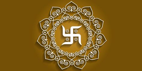 Swastik Design Wallpaper, Swastik Wallpaper, Swastik Symbol, Swastik Design, Calligraphy Hindi, Hindu Images, Hindu Symbol, Thermocol Craft, Om Symbol Wallpaper