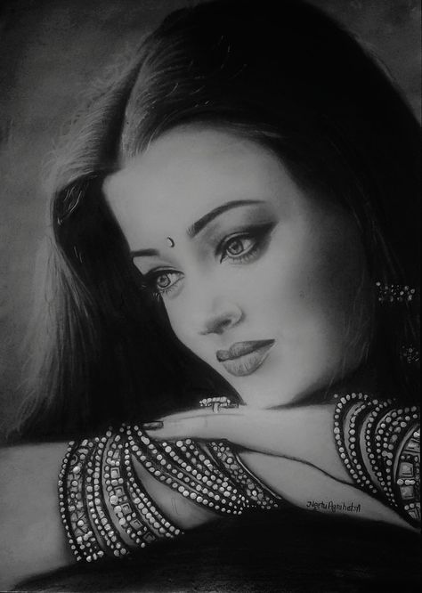 Aishwarya Rai Painting, India Girl, Patina Art, Sketch Images, Quotes Smile, Pencil Drawing Images, Abstract Pencil Drawings, Nature Art Drawings, Pretty Wallpapers Tumblr